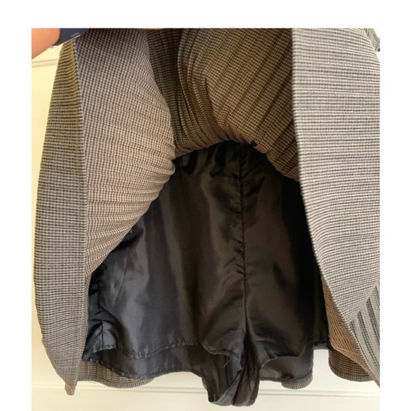 ZARA PLEATED PLAID SKIRT ELASTIC WAISTBAND IN SIZE SMALL - Picture 8 of 9